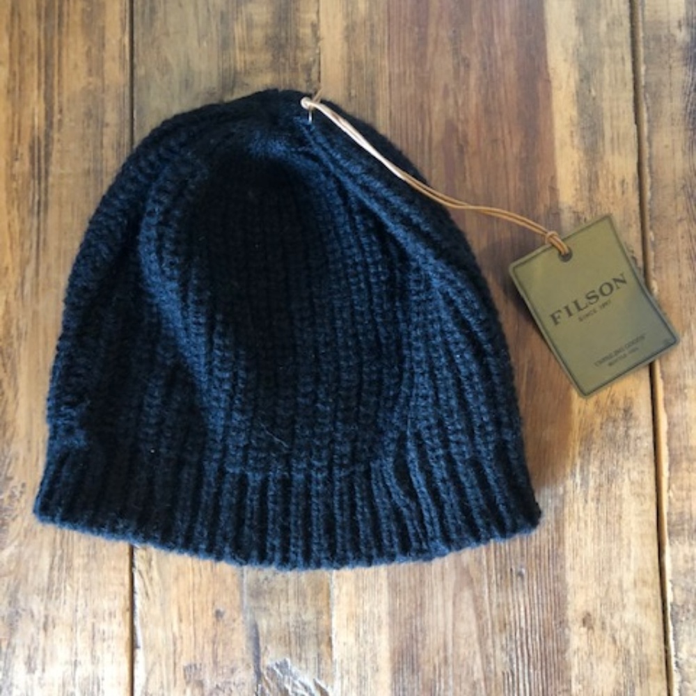 Filson Bison Wool Knit Beanie